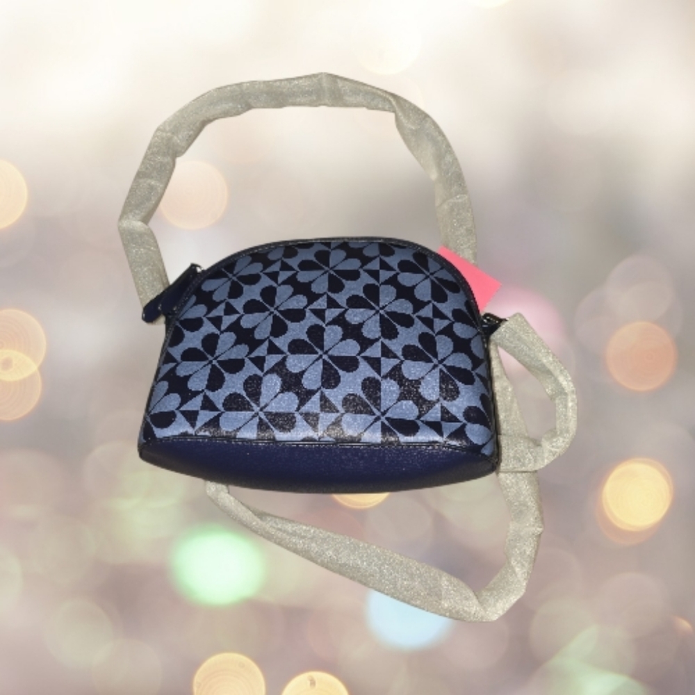 Kate Spade Hollie Spade Clover Geo Dome Crossbody - Picture 3 of 6